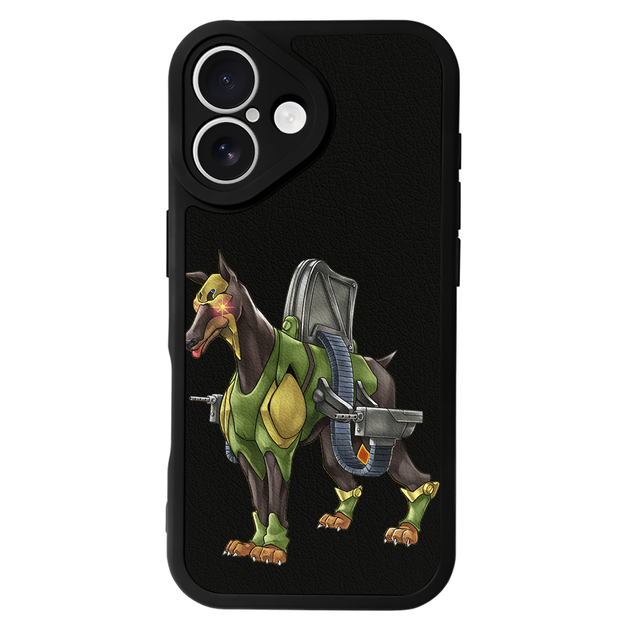 遊☆戯☆王 Yu-Gi-Oh! 【iPhone 16シリーズ対応】シリコンスマホケース（レザー調） 材質：シリコン